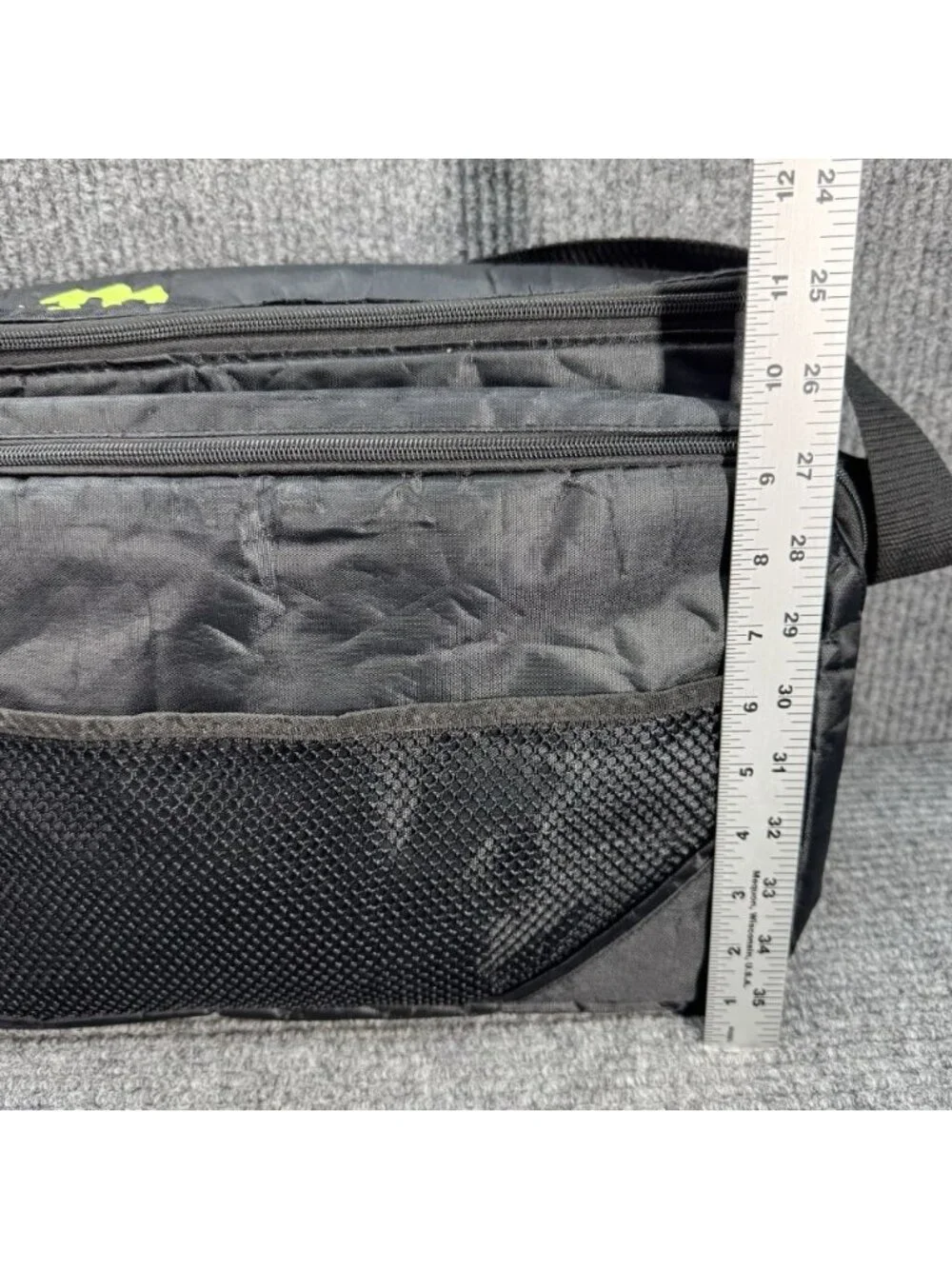 Monster Energy Insulated Soft Cooler Lunch Picnic Bag Drink Carrier Black Y2K